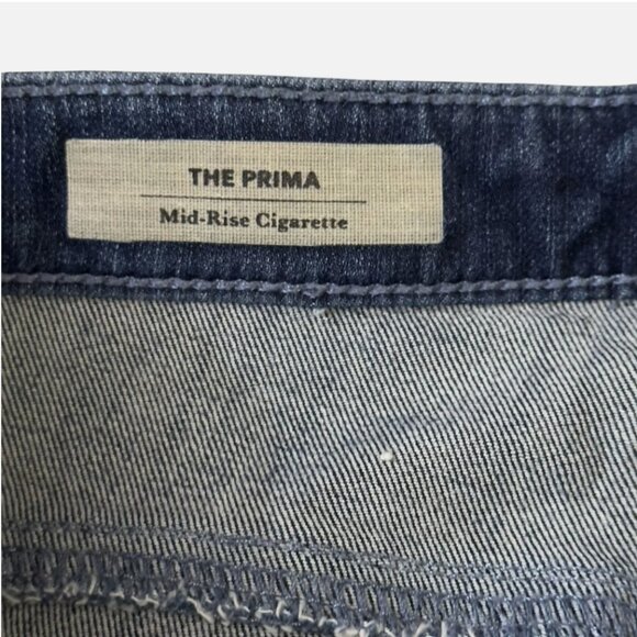 Adriano Goldschmied Jeans Womens 31 Blue 360 Contour The Prima Cigarette Leg - Picture 5 of 9